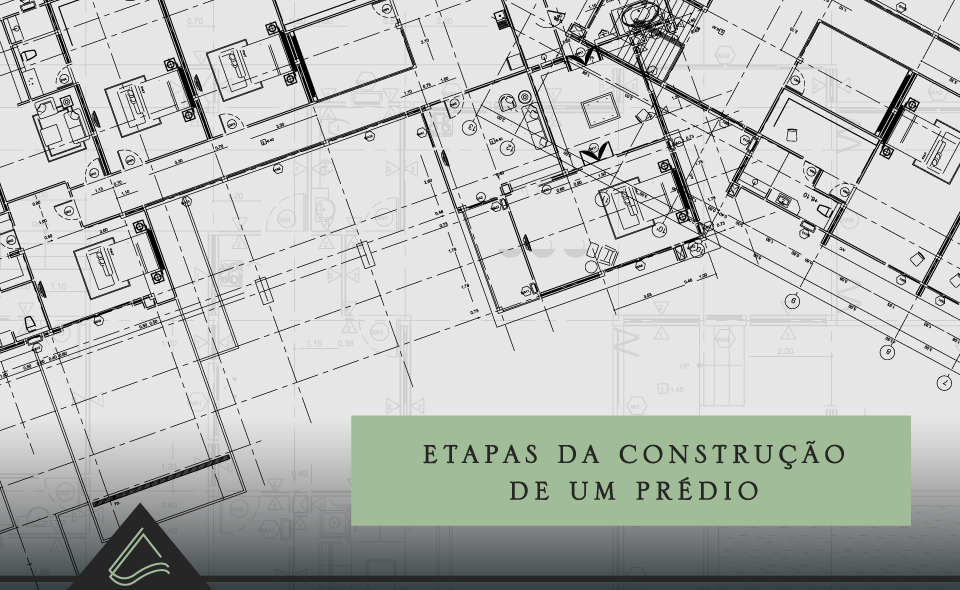 Etapas da construção de um prédio